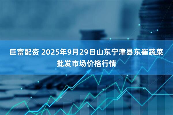 巨富配资 2025年9月29日山东宁津县东崔蔬菜批发市场价格行情